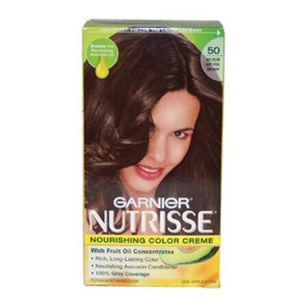 GARNIER Nutrisse Nourishing Color Creme No.50 Medium Natural Brown - 1 Application - Hair Color U-HC-1978